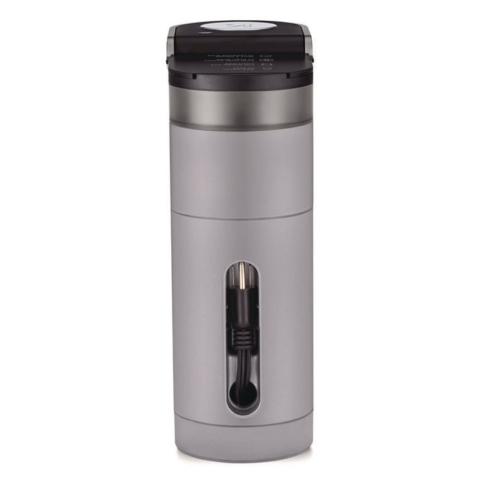 K-Suite Hospitality Brewer, Single-Cup, Silver/Black