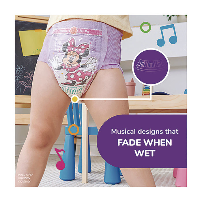 Pull-Ups Learning Designs Potty Training Pants for Girls, Size 2T-3T, 16 lbs to 34 lbs, 94/Carton