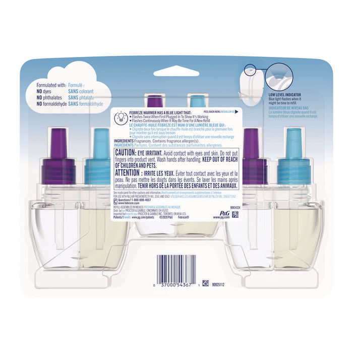 PLUG Air Freshener Refills, Mediterranean Lavender, 0.87 oz, 3/Pack