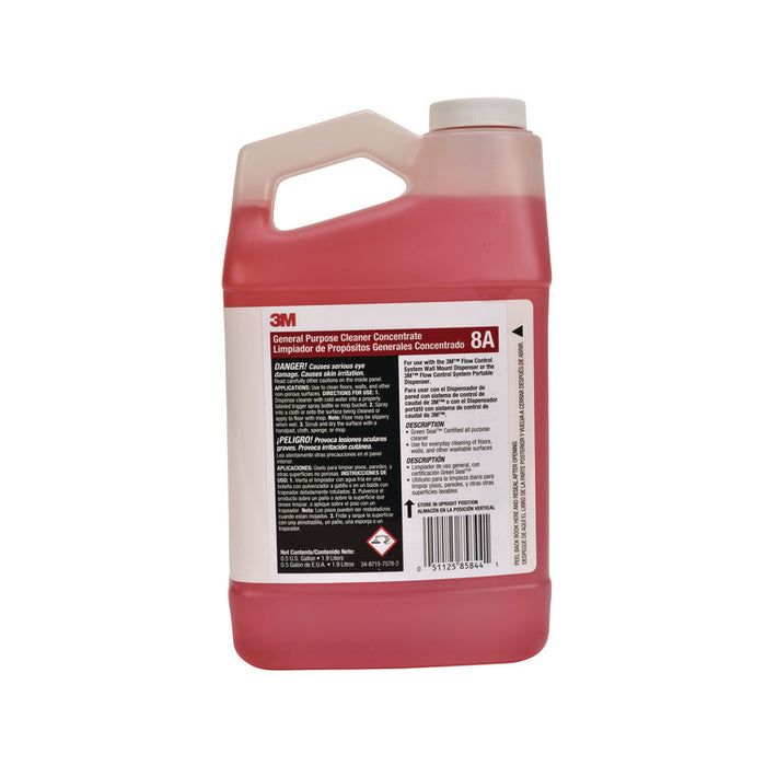 General Purpose Cleaner Concentrate, Clean Scent, 0.5 gal Bottle, 4/Carton