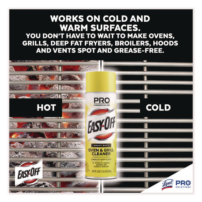 Oven and Grill Cleaner, 24 oz Aerosol Spray
