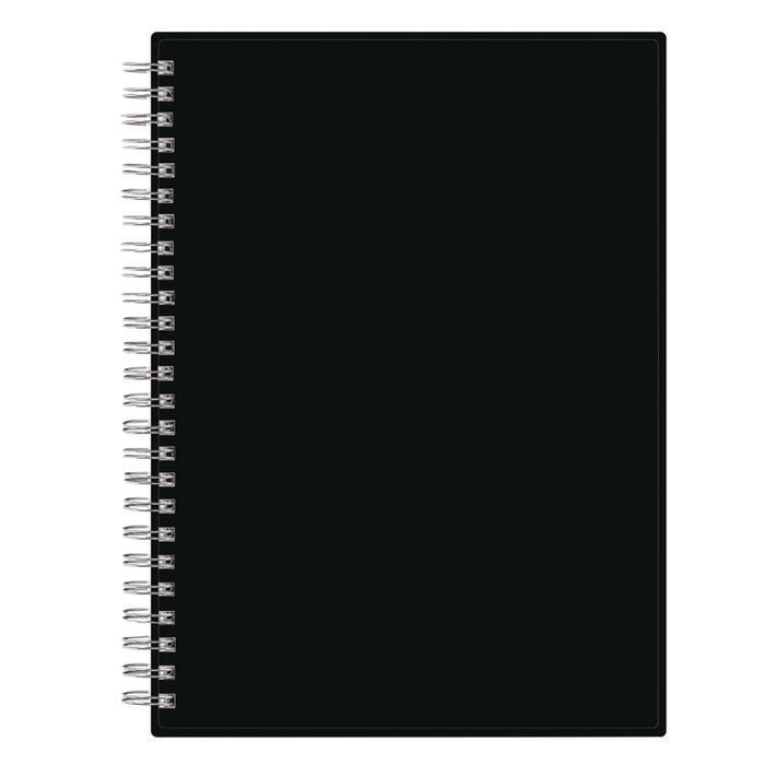 Enterprise Weekly/Monthly Notes Planner, 8.63" x 5.88", Black Cover, 12-Month (Jan to Dec): 2026