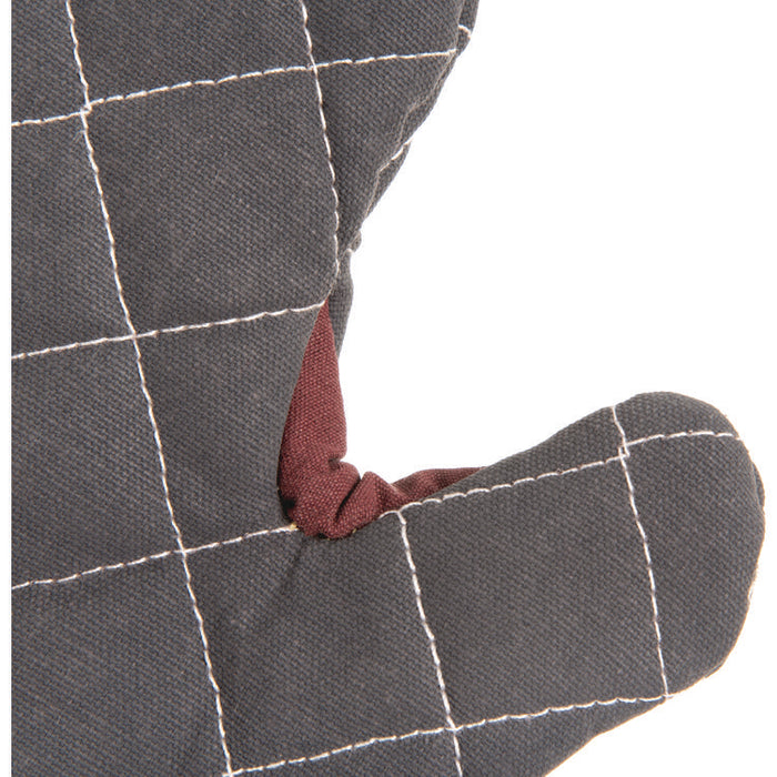 Bestguard Oven Mitt, 17", WebGuard Plus Fabric, Black, Pair