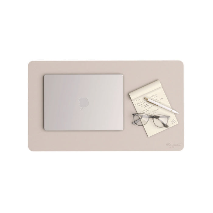 Vegan Leather Desk Pads, 23.6" x 13.7", Sandstone