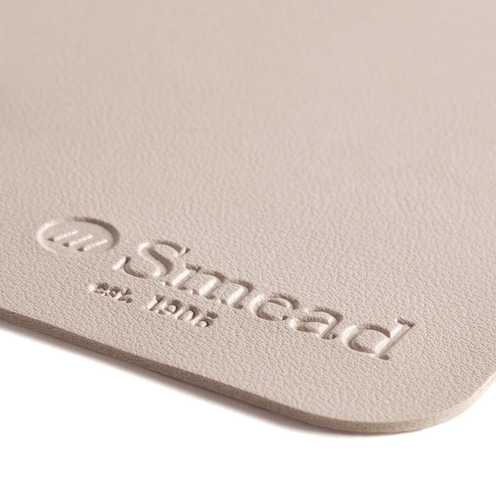 Vegan Leather Desk Pads, 23.6" x 13.7", Sandstone