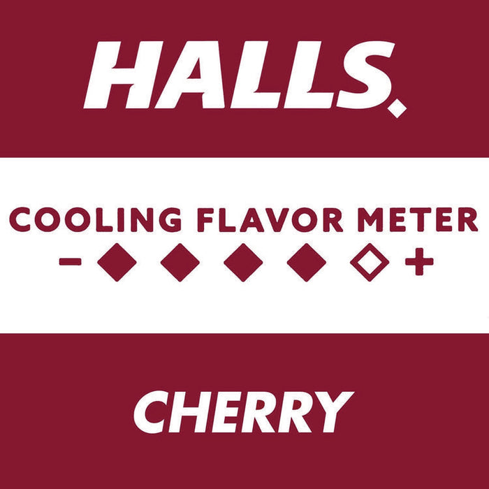 Triple Action Cough Drops, Cherry, 30/Bag, 12 Bags/Box