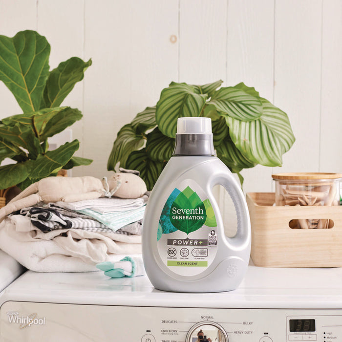 Power Plus Laundry Detergent, Fresh Scent, 87.5 oz Bottle, 4/Carton
