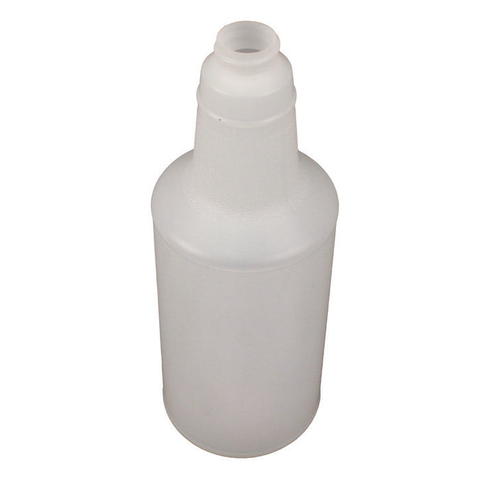 Plastic Bottles with Graduations, 32 oz, Clear, 12/Carton