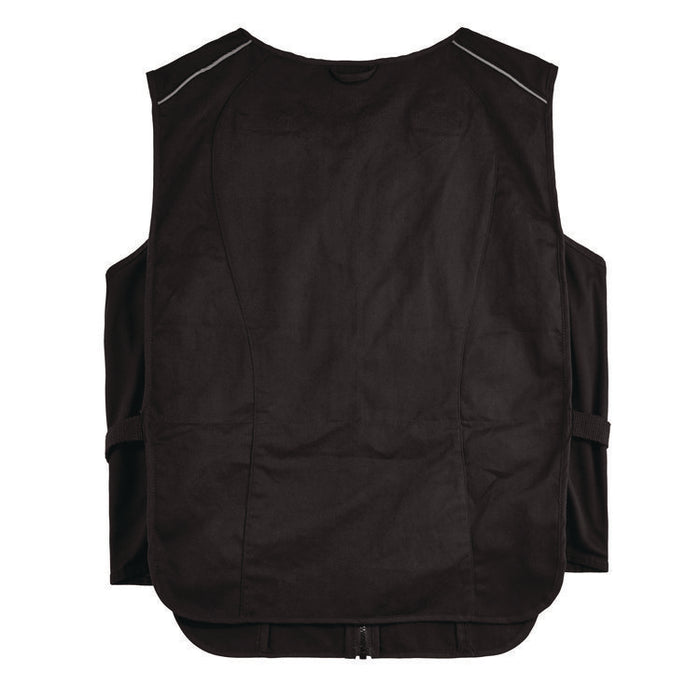 Chill-Its 6255 Lightweight Phase Change Cooling Vest, Cotton/Polyester, 2X-Large/3X-Large, Black