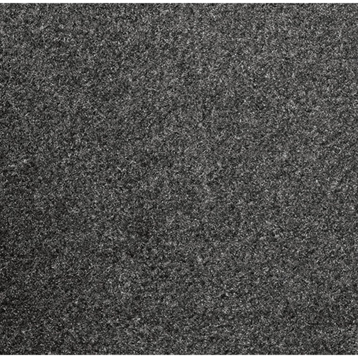 Rely-On Olefin Indoor Wiper Mat, Rectangular, Charcoal Gray Cut Pile Surface, 36" x 10 ft