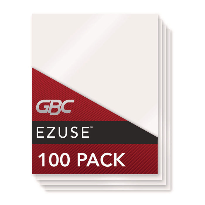 EZUse Thermal Laminating Pouches, 3 mil., 9" x 11.5", Gloss Clear, 100/Box