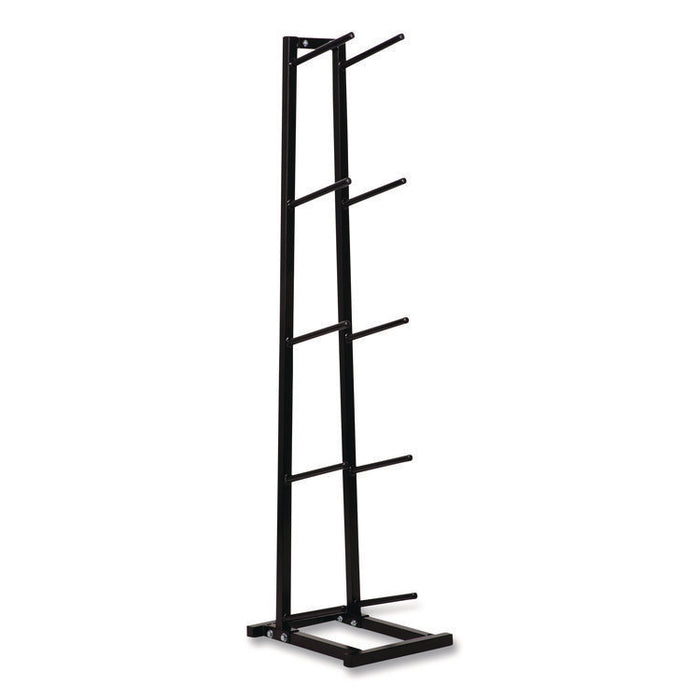 Single Medicine Ball Tree, 11" x 15" x 52", Black