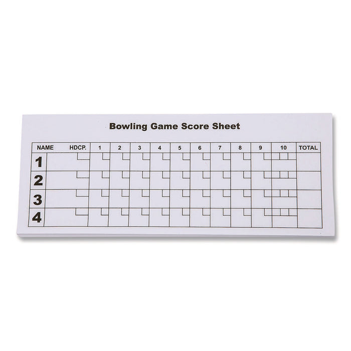 Plastic Bowling Pin Set, White, 10/Set
