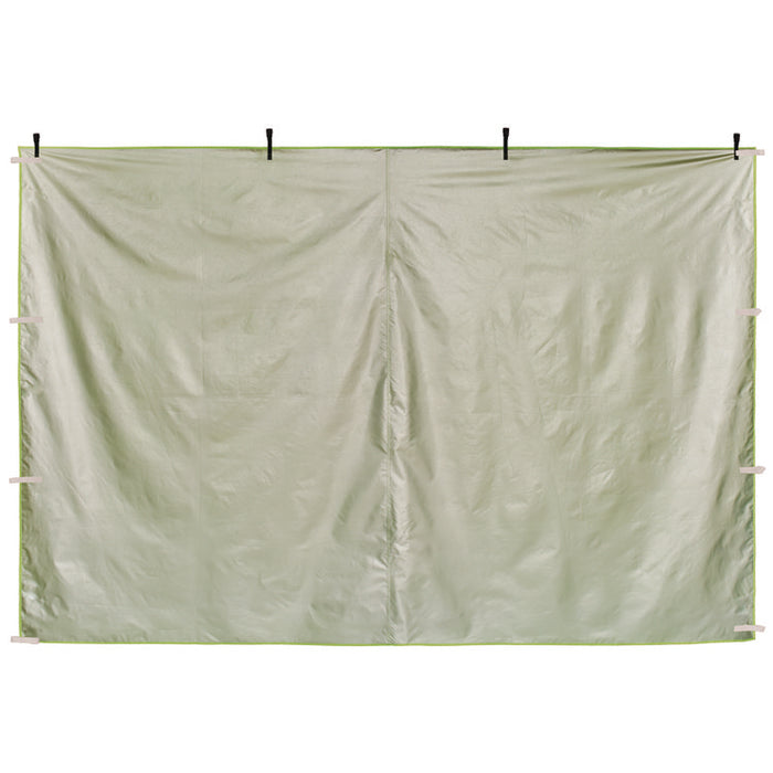 Shax 6091 Pop-Up Tent Sidewall, 120" x 120", Polyester, Lime