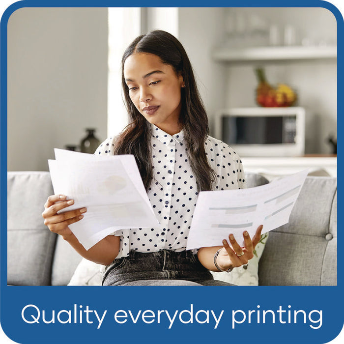 Copy Paper Convenience Carton, 92 Bright, 20 lb Bond Weight, 8.5 x 11, White, 500 Sheets/Ream, 5 Reams/Carton