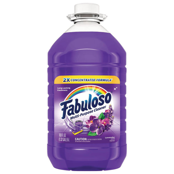 Multi-use Cleaner, Lavender Scent, 169 oz Bottle, 3/Carton