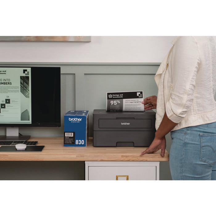 HL-L2400D Compact Monochrome Laser Printer