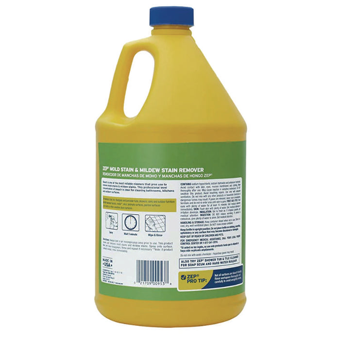 Mold Stain and Mildew Stain Remover, 1 gal Bottle