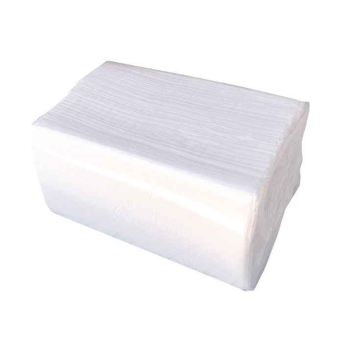 Dinner Napkins, 2-Ply, 14.5 x 16.5, White, 150/Pack, 20 Packs/Carton