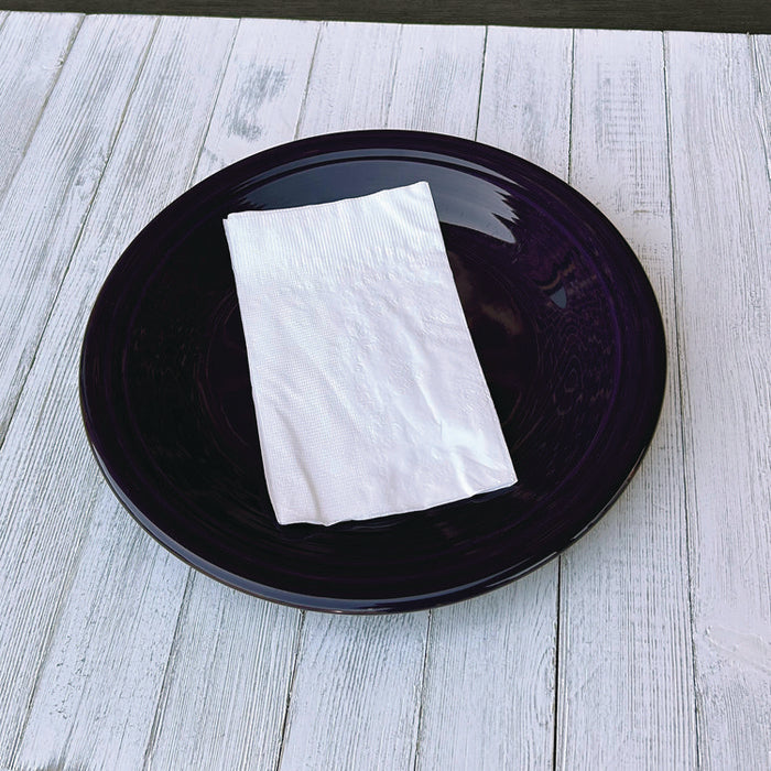 Dinner Napkins, 2-Ply, 14.5 x 16.5, White, 150/Pack, 20 Packs/Carton