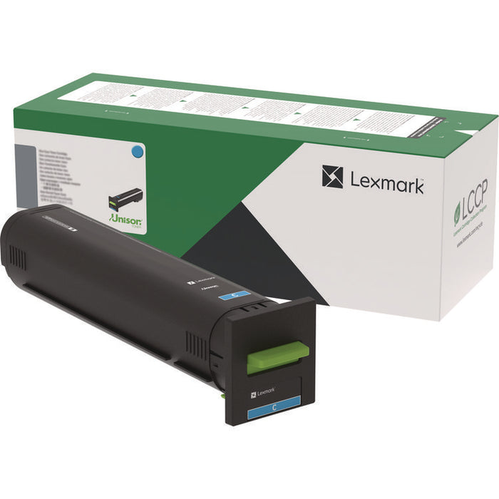 72K0XCG (CS82X) Extra High Yield Return Program Toner, 22,000 Page-Yield, Cyan