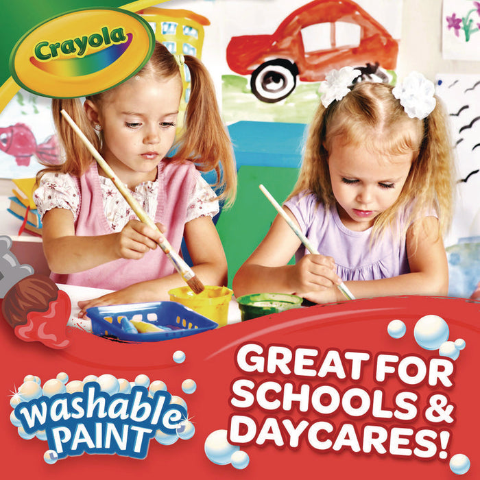 Washable Paint, Blue, 1 gal Bottle