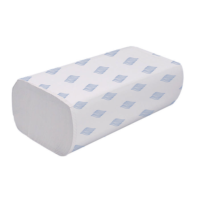 Multifold Towels, 1-Ply, 9.25 x 9.05, White, 250/Pack, 16 Packs/Carton