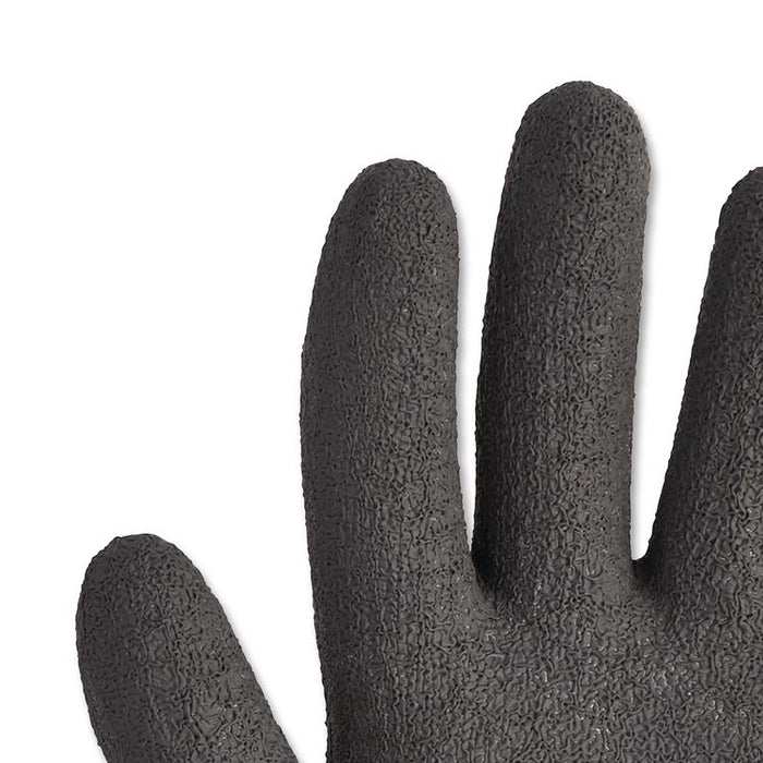 G40 Latex Coated Gloves, EN388: 2142, 10.63" Long, XX-Large, Gray/Black, 12 Pairs