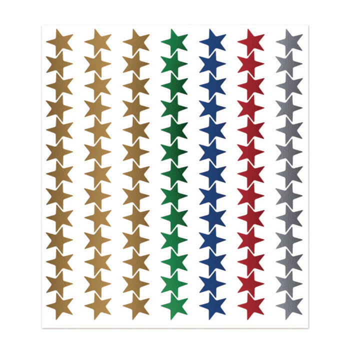 Sticker Valu-Pak, Foil Stars, 686/Pack