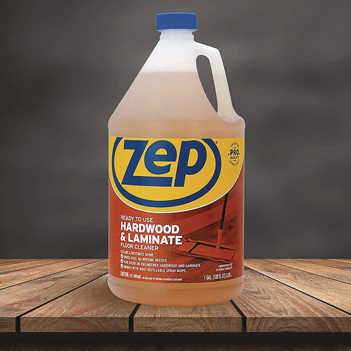 Hardwood and Laminate Cleaner, Fresh Scent, 1 gal, 4/Carton