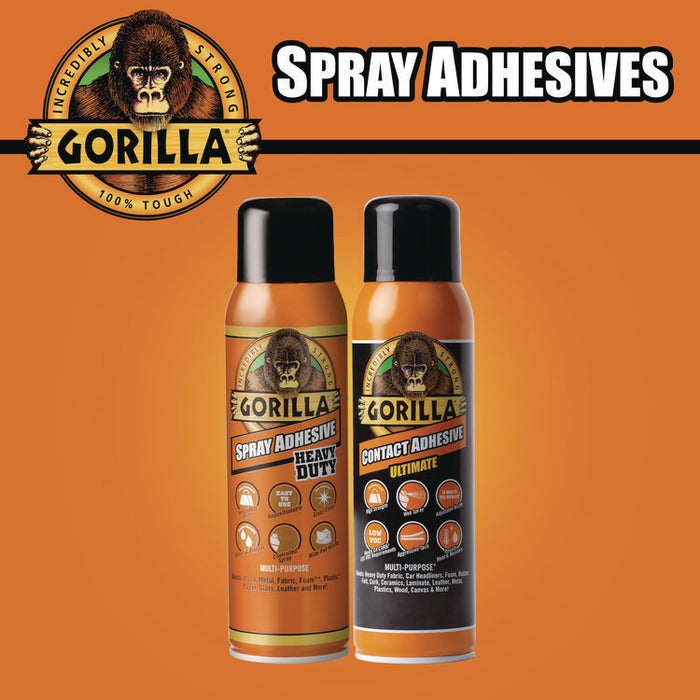 Contact Adhesive Ultimate, 12.2 oz Aerosol Spray, Dries Light Yellow