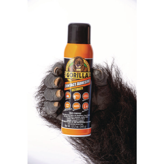 Contact Adhesive Ultimate, 12.2 oz Aerosol Spray, Dries Light Yellow