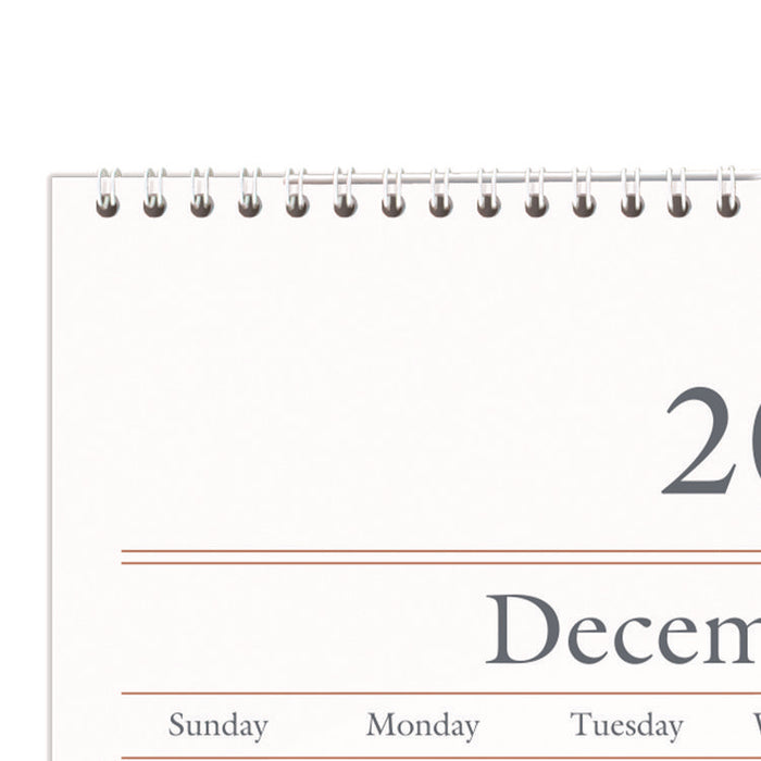 Three-Month Reference Wall Calendar, 12 x 27, White Sheets, 14-Month: Dec 2025 to Feb 2027