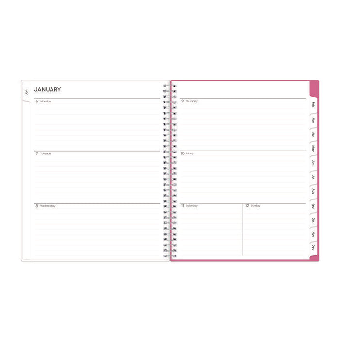 Breast Cancer Awareness Create-Your-Own Cover Weekly/Monthly Planner, Orchids Artwork, 11 x 8.5, 12-Month (Jan to Dec): 2026