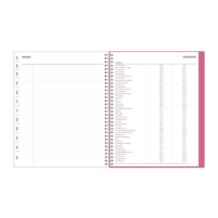 Breast Cancer Awareness Create-Your-Own Cover Weekly/Monthly Planner, Orchids Artwork, 11 x 8.5, 12-Month (Jan to Dec): 2026