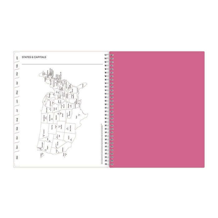 Breast Cancer Awareness Create-Your-Own Cover Weekly/Monthly Planner, Orchids Artwork, 11 x 8.5, 12-Month (Jan to Dec): 2026