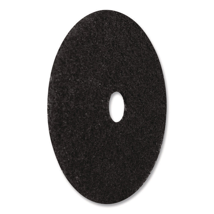Stripping Pad, 12" Diameter, Black, 5/Carton