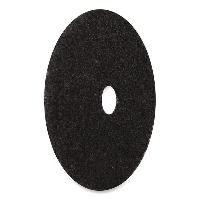Stripping Pad, 15" Diameter, Black, 5/Carton