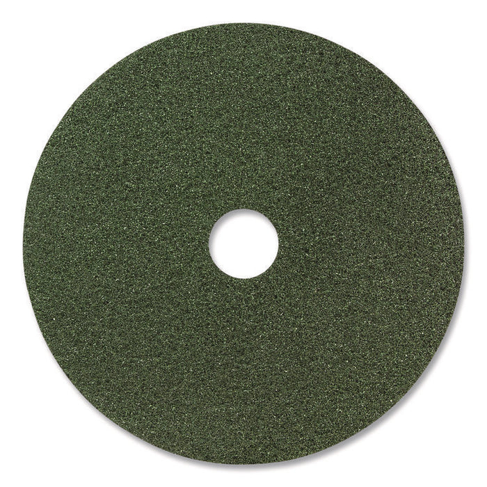 Black Diamond 3000 Grit Diamond Pad, 20" Diameter, Black and Green, 2/Carton
