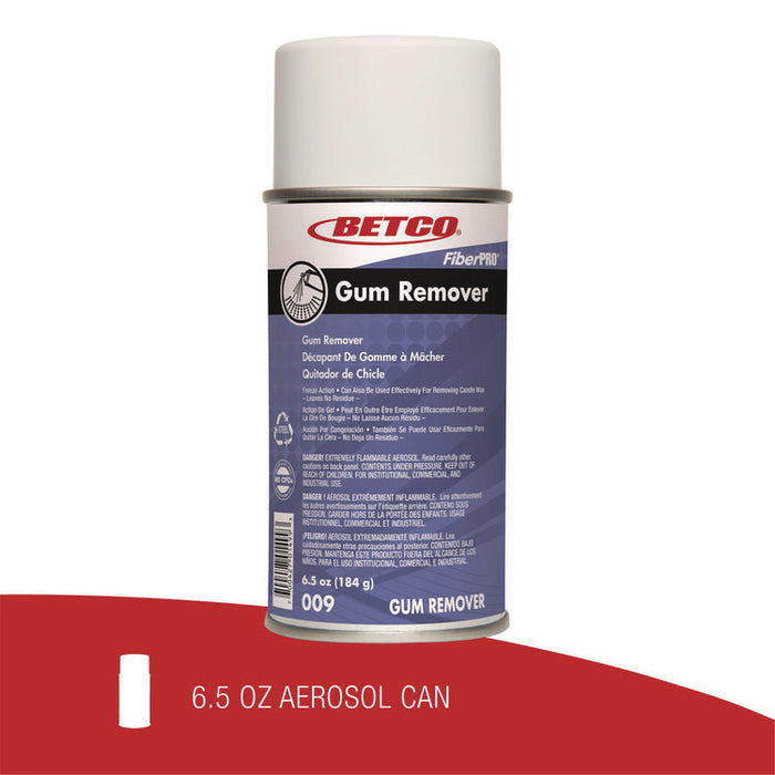 FiberPRO Gum Remover, 6.5 oz Aerosol Spray, 12/Carton