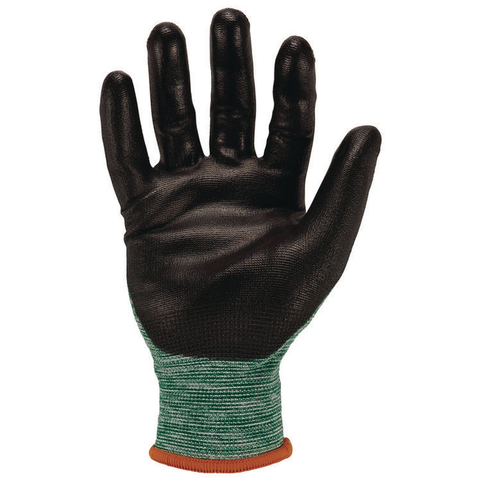 ProFlex 7002-ECO Recycled PU Coated Gloves, EN388: 3131, 8.5" Long, XX-Large, Green, Pair