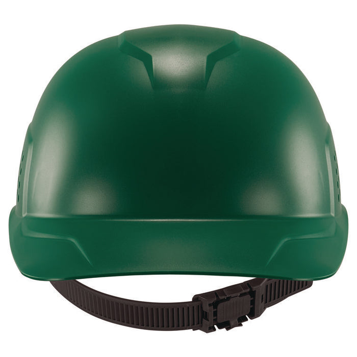 Skullerz 8951 Vented Hard Shell Bump Cap, Short Front Brim, One Size Fits Most (6.13 to 8), Green