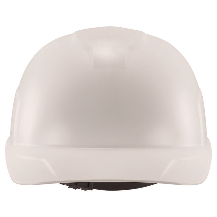 Skullerz 8951 Vented Hard Shell Bump Cap, Short Front Brim, One Size Fits Most (6.13 to 8), White