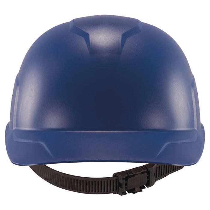 Skullerz 8952 Hard Shell Bump Cap, Short Front Brim, One Size Fits Most (6.13 to 8), Blue