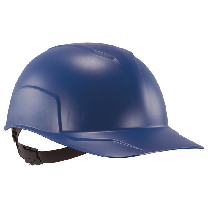 Skullerz 8952 Hard Shell Bump Cap, Short Front Brim, One Size Fits Most (6.13 to 8), Blue