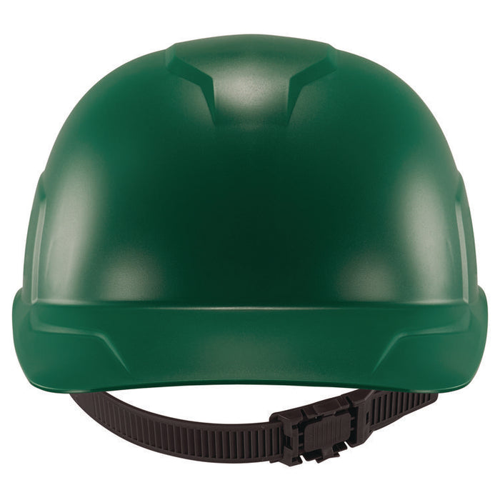 Skullerz 8952 Hard Shell Bump Cap, Short Front Brim, One Size Fits Most (6.13 to 8), Green