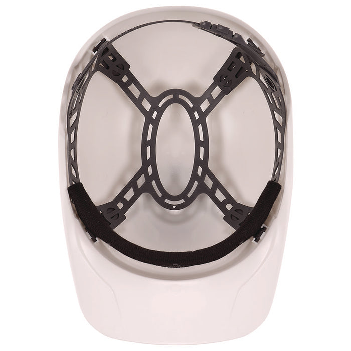 Skullerz 8952 Hard Shell Bump Cap, Short Front Brim, One Size Fits Most (6.13 to 8), White