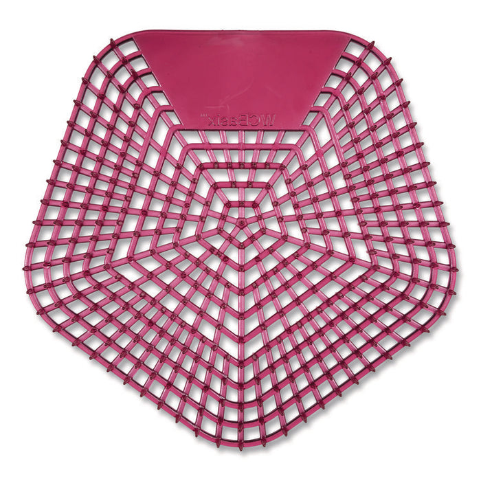 Anti-Splash Urinal Screen, Apple Cinnamon Scent, Red, 0.11 oz, 10/Box