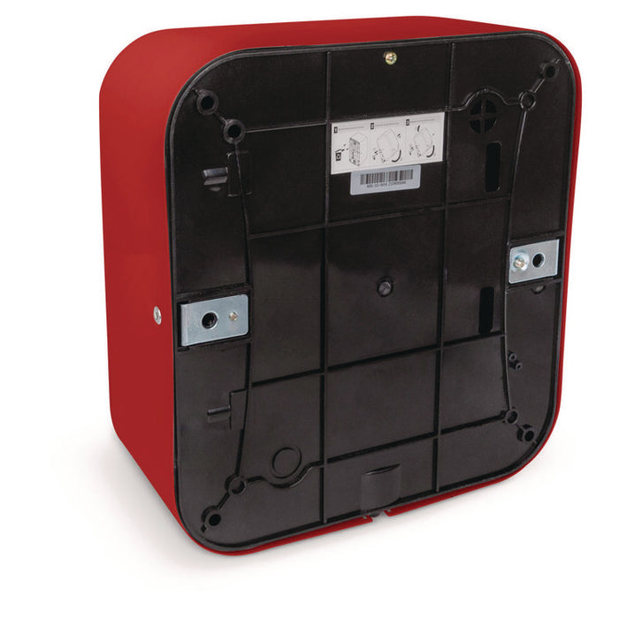 Hemlock Commercial Automatic 120V Hand Dryer, 6.68 x 11.41 x 12.31, Red