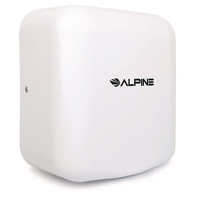 Hemlock Commercial Automatic 120V Hand Dryer, 6.68 x 11.41 x 12.31, White